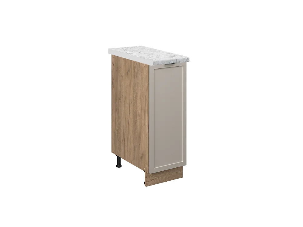 Meuble de cuisine grisbeige 30x60x82 fame-line
