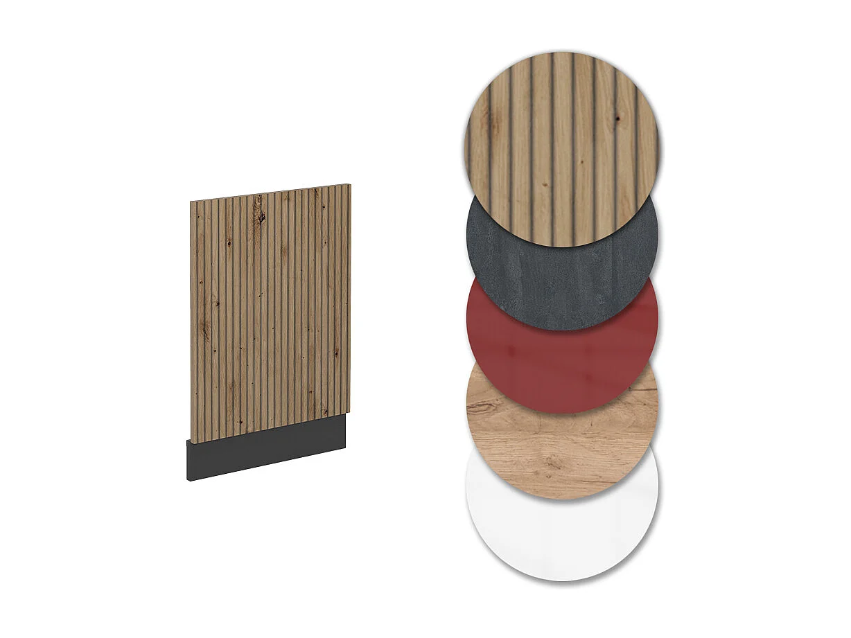 Panel frontal roble artesanal 45x1.6x57.2 r-line