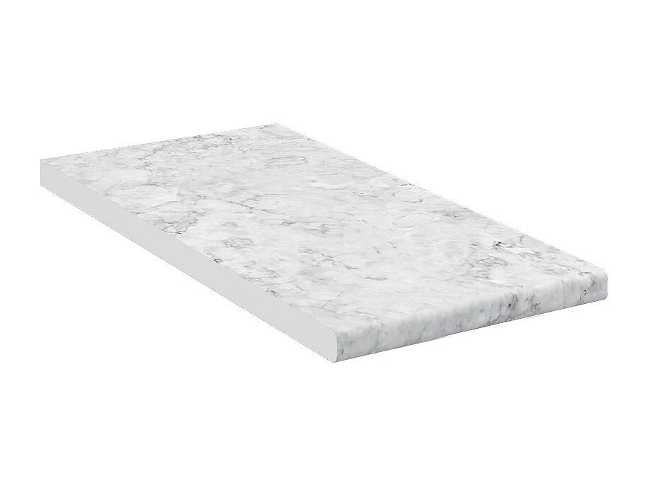 Encimera de cocina blanco/mármol 30x60x2.8 r-line