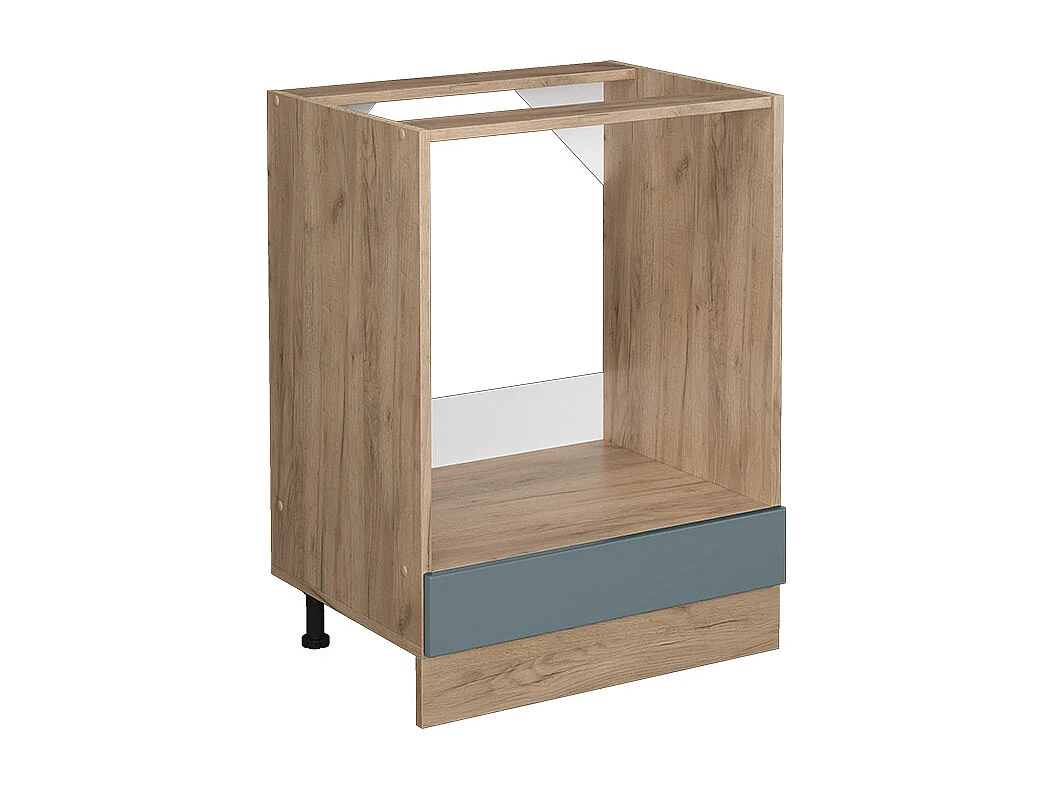 Armario para horno empotrado gris azulado 60x46x81.6 r-line