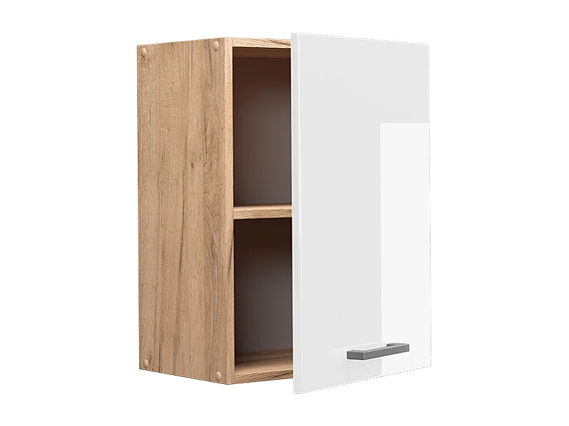 Armario colgante blanco alto brillo 45x31x60 r-line