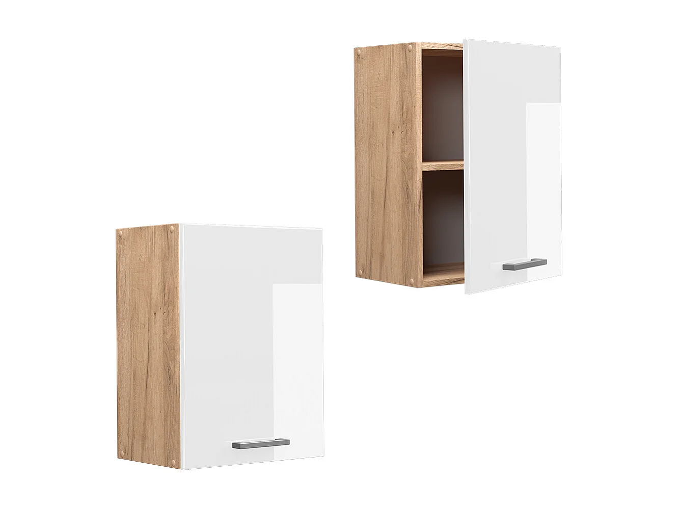 Armario colgante blanco alto brillo 45x31x60 r-line