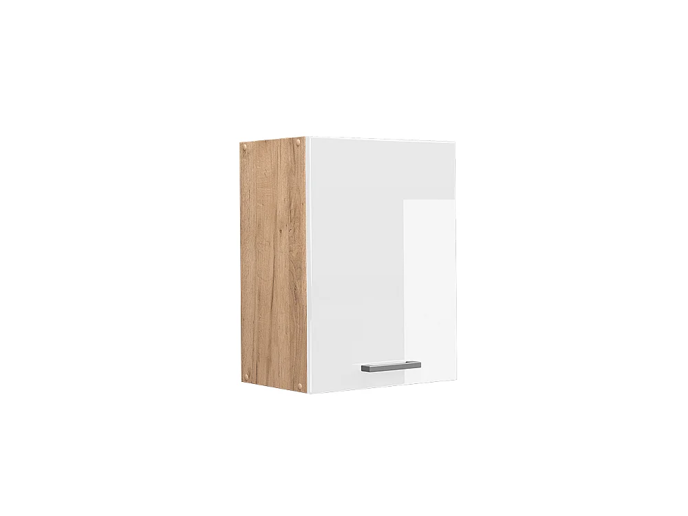 Elément haut de cuisine blanc haute brillance 45x31x60 r-line