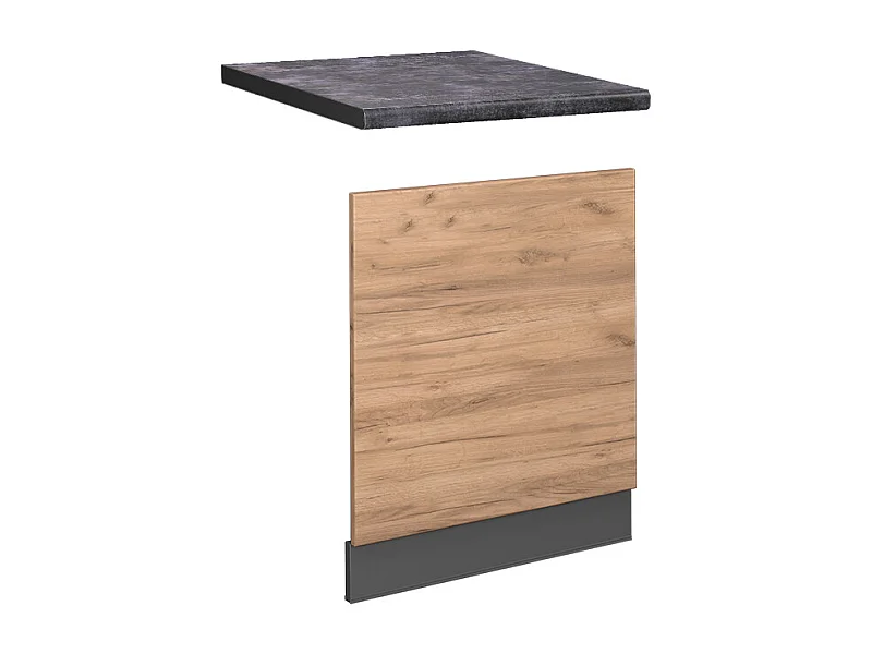 Panel frontal roble dorado 60x1.6x67.4 fame-line