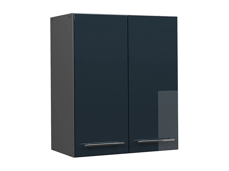 Pensile da cucina blu scuro lucido 60x34.1x72 fame-line