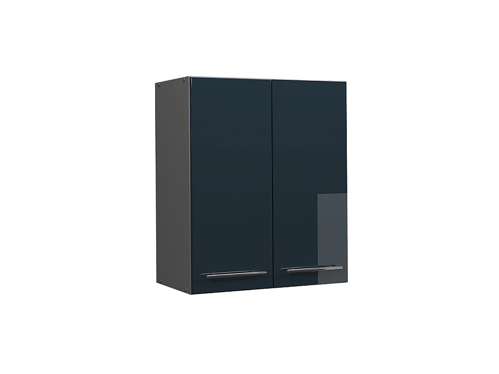 Hangkast donkerblauw hoogglans 60x34.1x72 fame-line