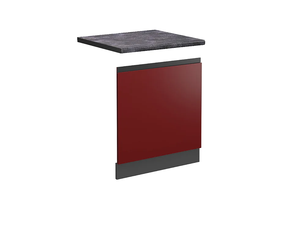 Façade rouge 60x1.6x57.2 r-line
