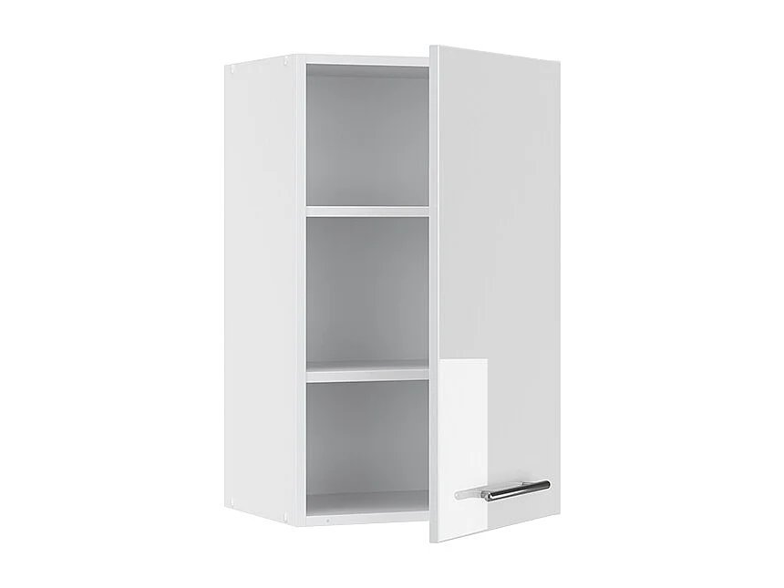 Armario colgante blanco alto brillo 45x34.1x72 fame-line