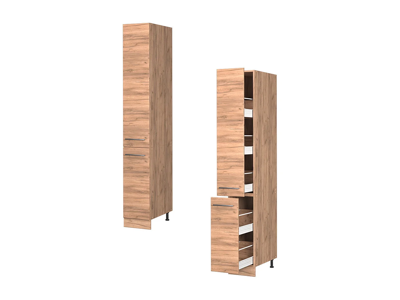 Armario de farmacia roble dorado 30x58x206.8 fame-line