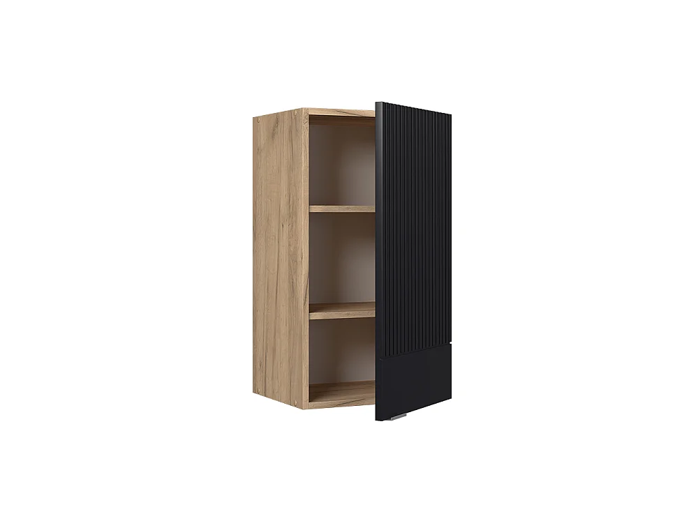 Hängeschrank schwarz gestreift 40x34.1x72 fame-line