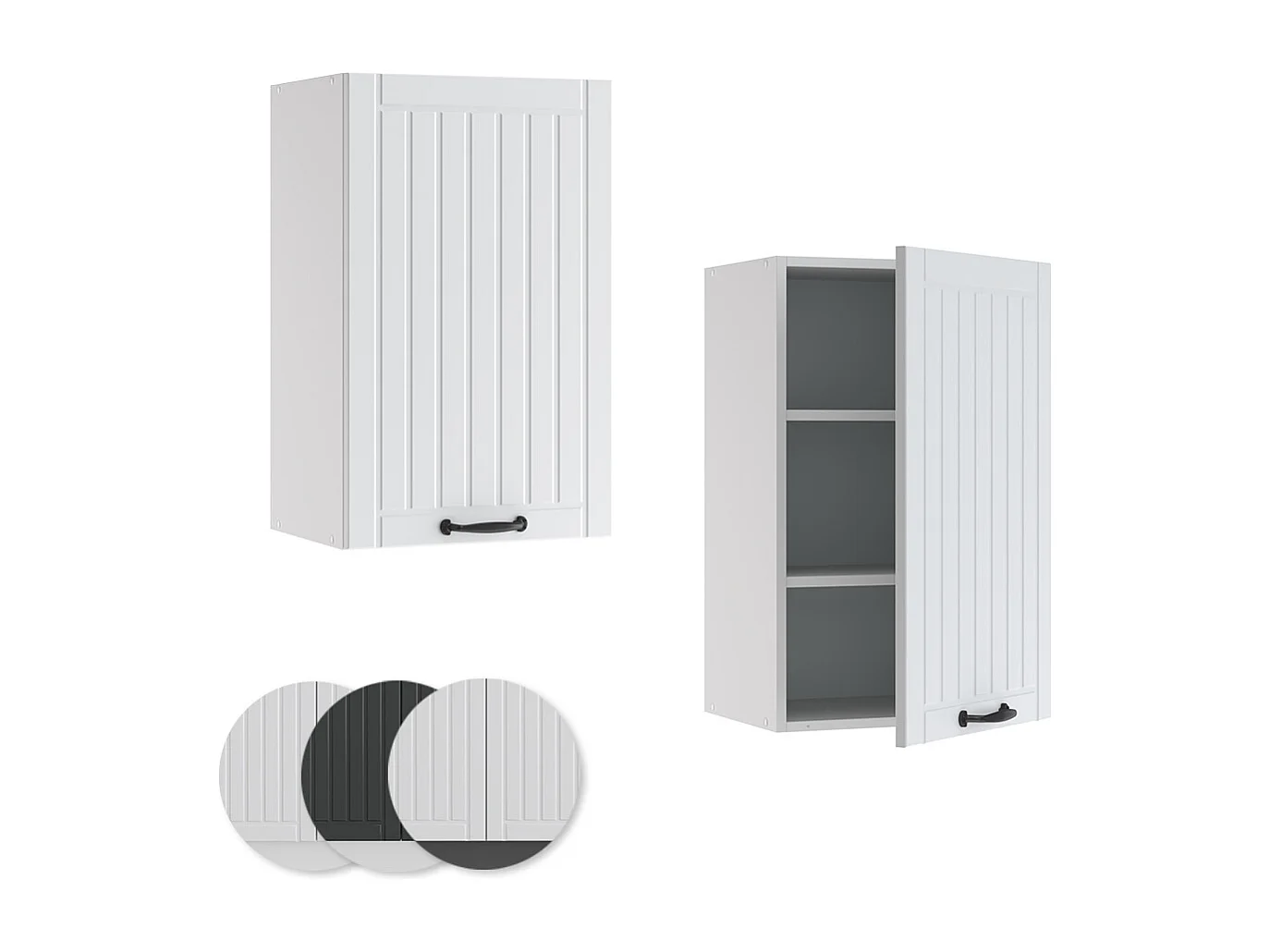 Armario colgante blanco casa de campo 45x34.1x72 fame-line