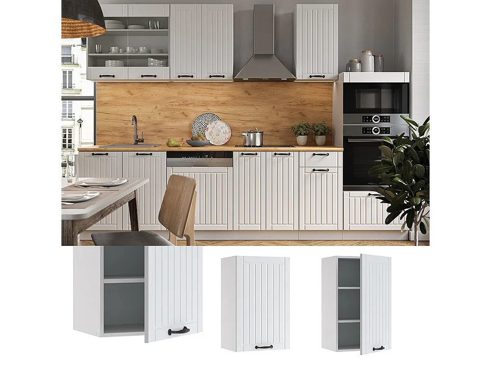 Pensile da cucina Bianco rustico 45x34.1x72 fame-line
