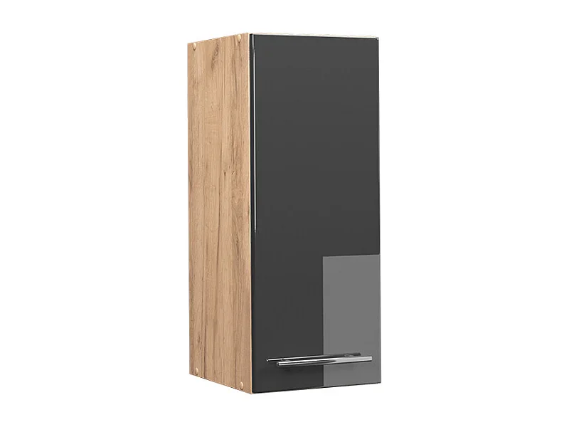 Armario colgante antracita alto brillo 30x34.1x72 fame-line