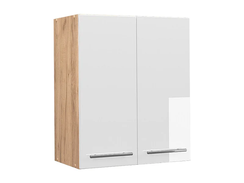 Armario colgante blanco alto brillo 60x34.1x72 fame-line