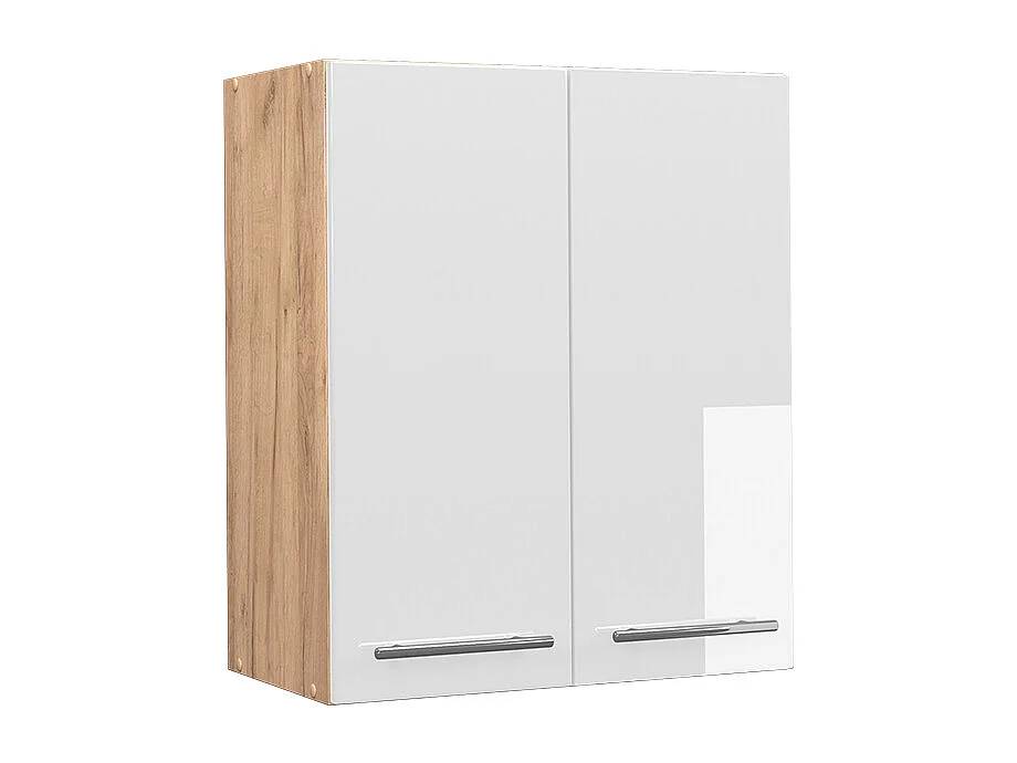 Armario colgante blanco alto brillo 60x34.1x72 fame-line