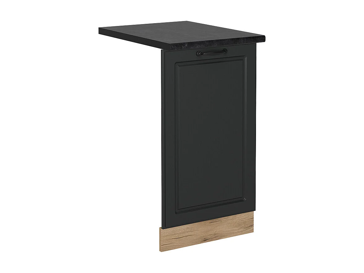 Façade de lave-vaisselle anthracite campagne 45x1.6x81.8 r-line
