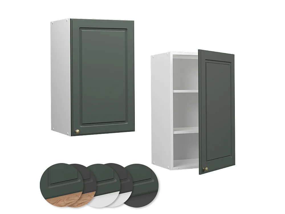 Pensile da cucina Verde-oro rustico 45x34.1x72 fame-line
