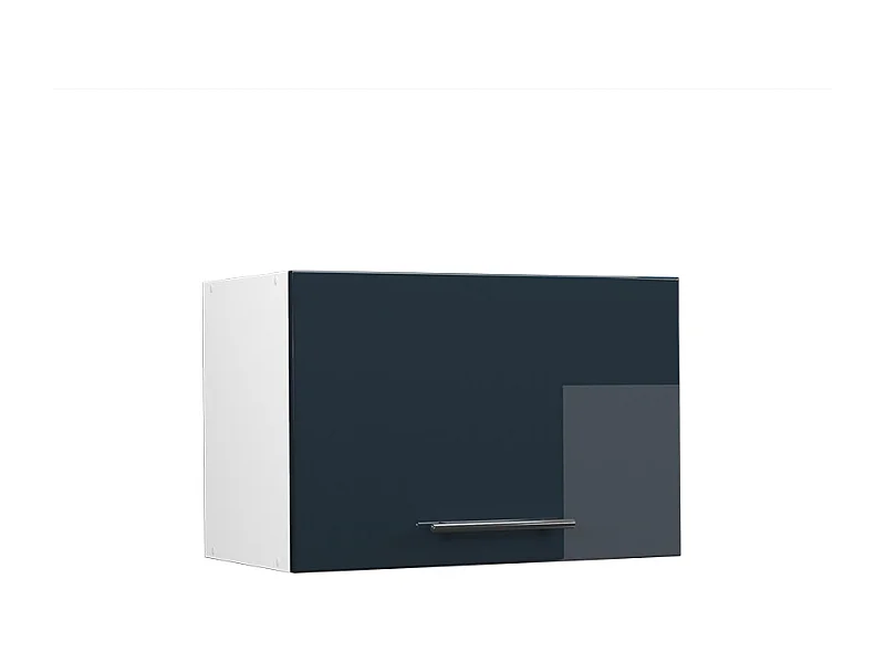 Armario colgante azul oscuro alto brillo 60x34.1x40 fame-line