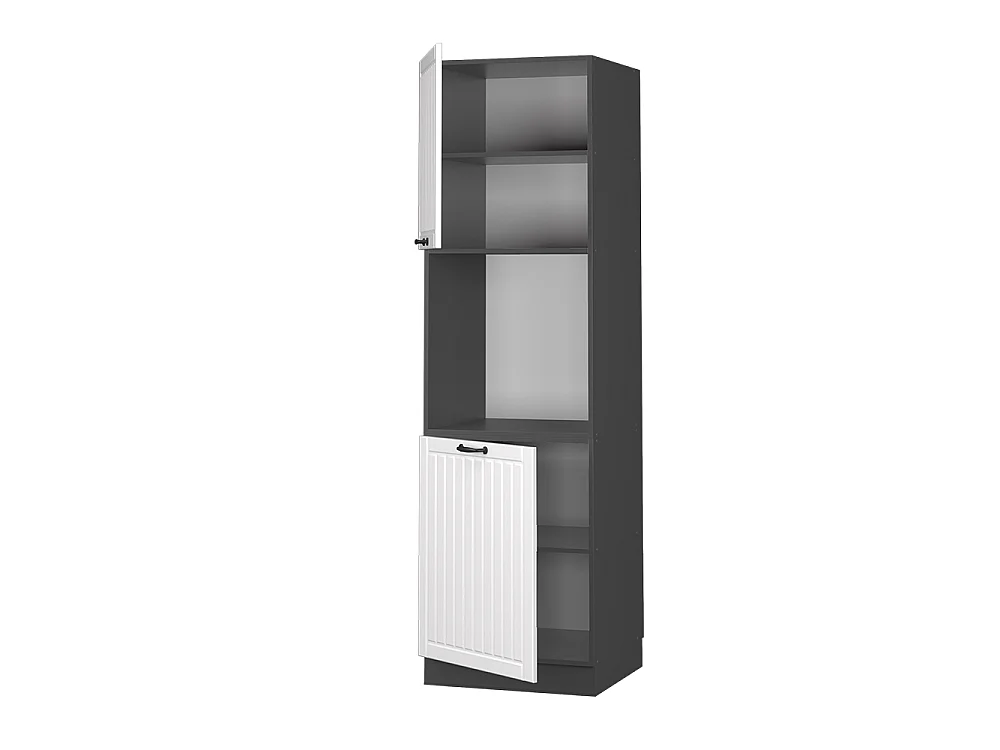 Mobile per forno da incasso Bianco rustico 60x58x206.8 fame-line