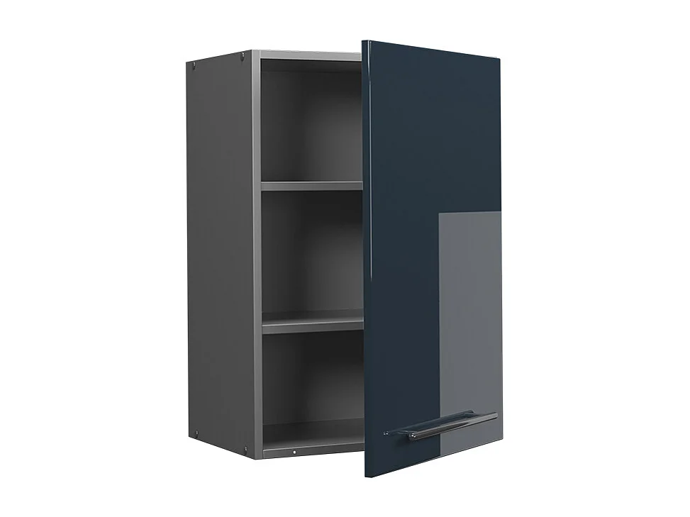 Pensile da cucina blu scuro lucido 50x34.1x72 fame-line