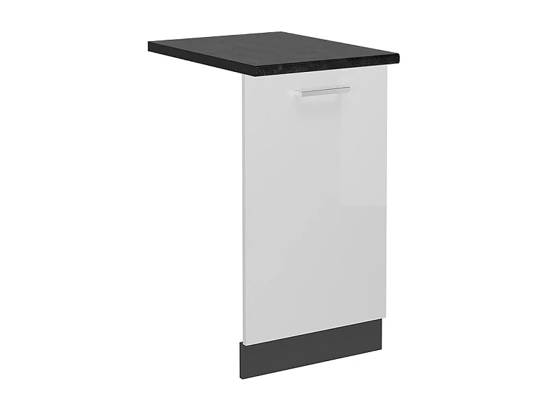 Panel frontal blanco alto brillo 45x1.6x81.8 r-line