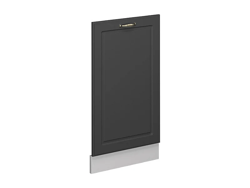 Façade de lave-vaisselle anthracite-or 45x1.6x81.8 fame-line