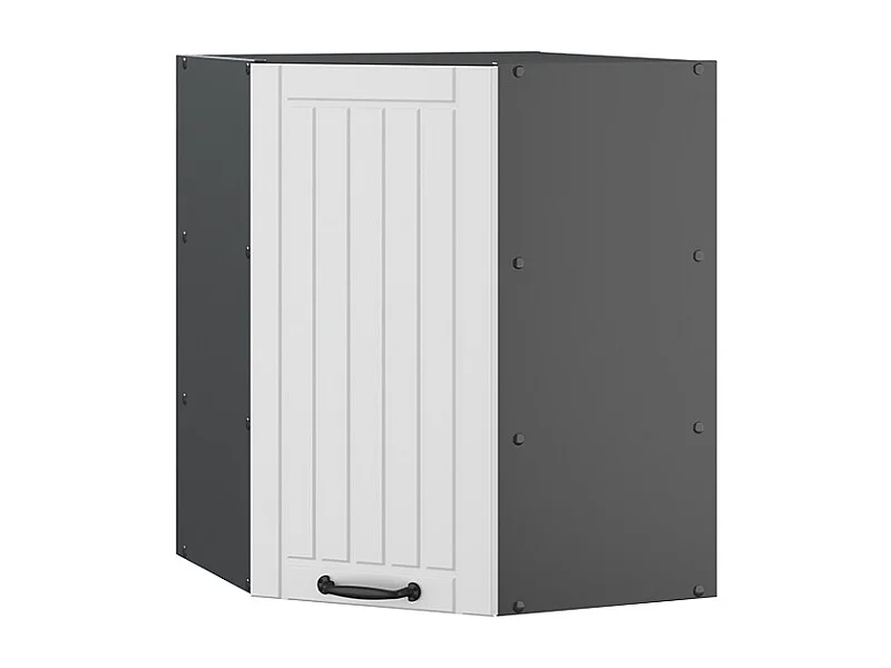 Elément haut de cuisine blanc campagne 57x34.1x72 fame-line