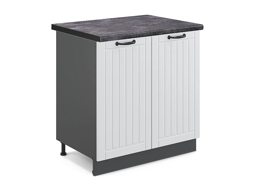 Mobile lavello cucina bianco casa di campagna 80x60x82 fame-line