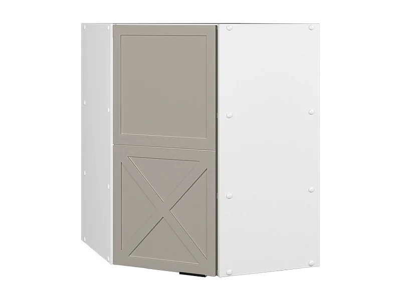 Elément haut de cuisine grisbeige 57x34.1x72 fame-line