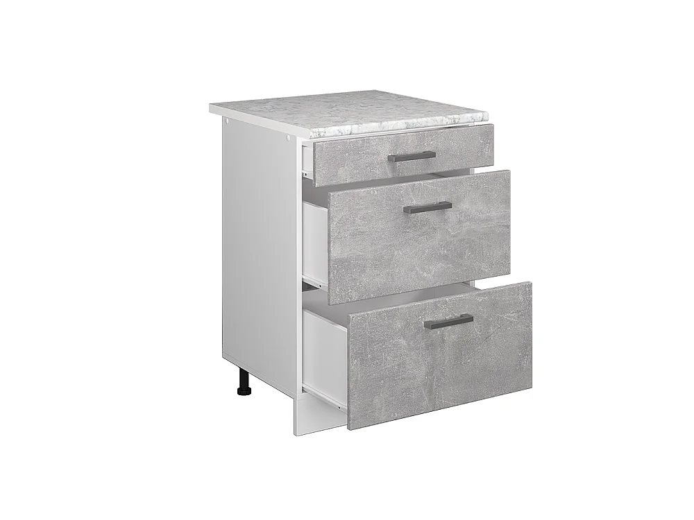 Szafka dolna do kuchni beton 60x60x81.6 r-line