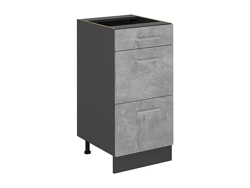 Keukenonderkast beton 40x46x81.6 r-line