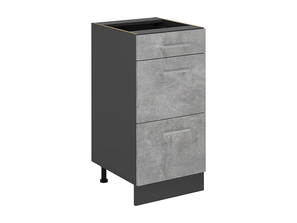 Meuble cuisine béton 40x46x81.6 r-line