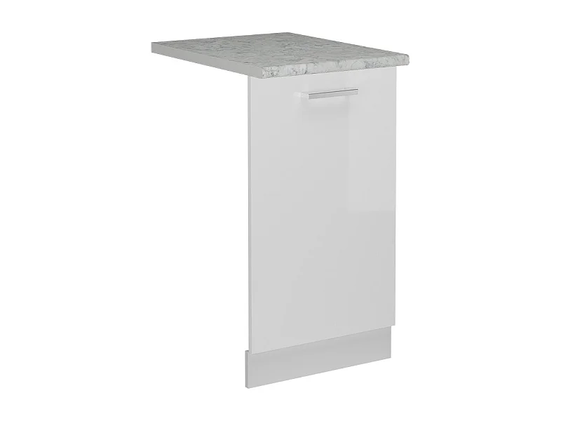 Panel frontal blanco alto brillo 45x1.6x81.8 r-line