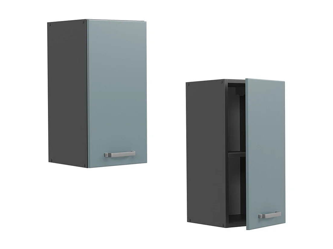 Armario colgante gris azulado 30x31x60 r-line