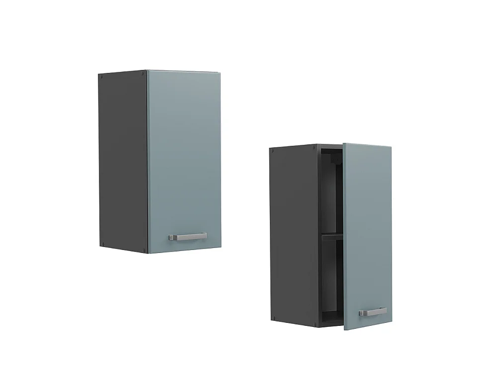 Wall cabinet blue-grey 30x31x60 r-line