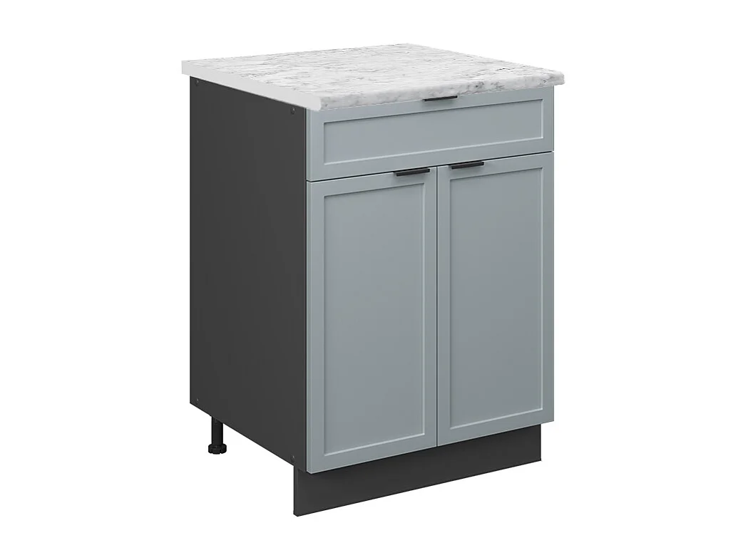 Küchenunterschrank hellblau-grau 60x60x82 fame-line