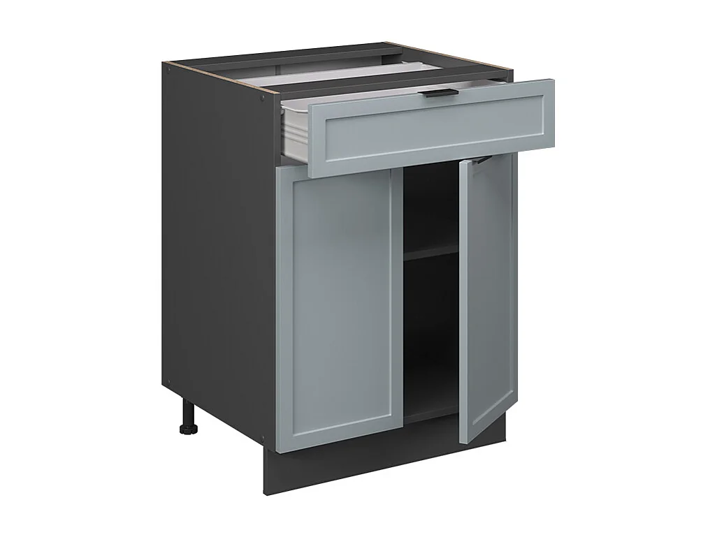 Küchenunterschrank hellblau-grau 60x60x82 fame-line