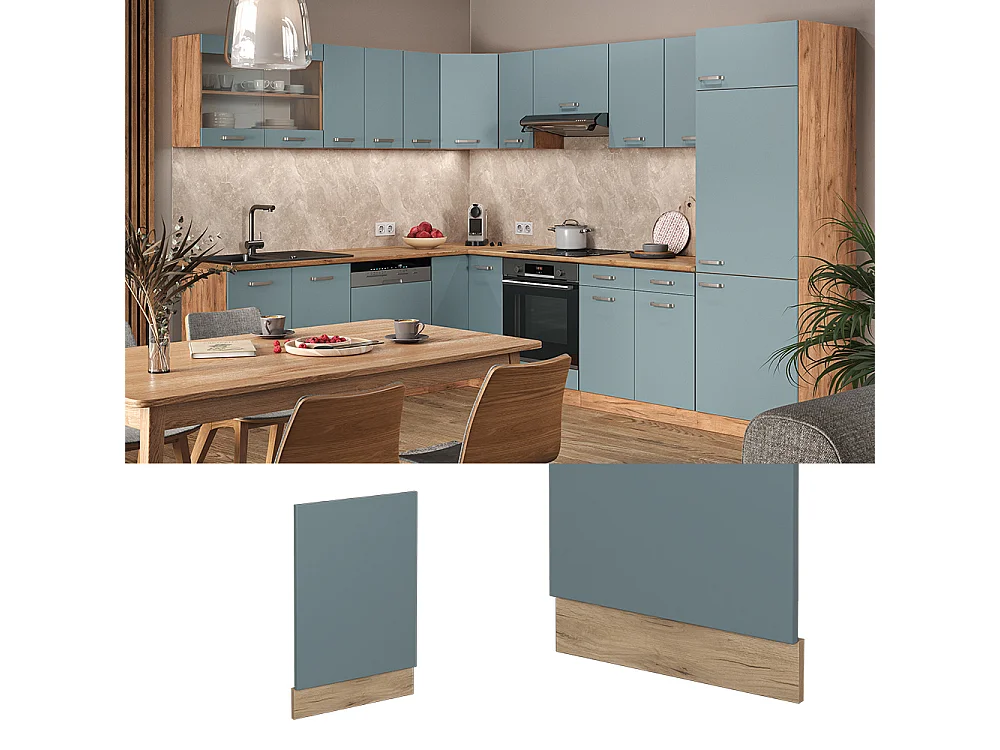 Façade bleu-gris 45x1.6x57.2 r-line