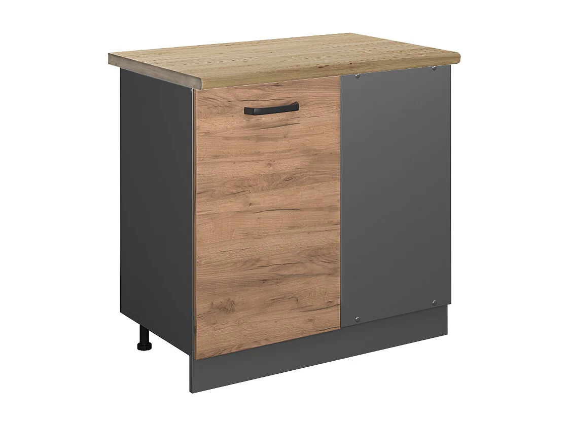 Meuble dangle chêne de force doré 86x60x81.6 r-line