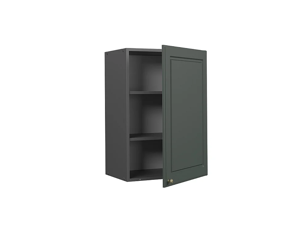 Wall cabinet green-gold country house 50x34.1x72 fame-line