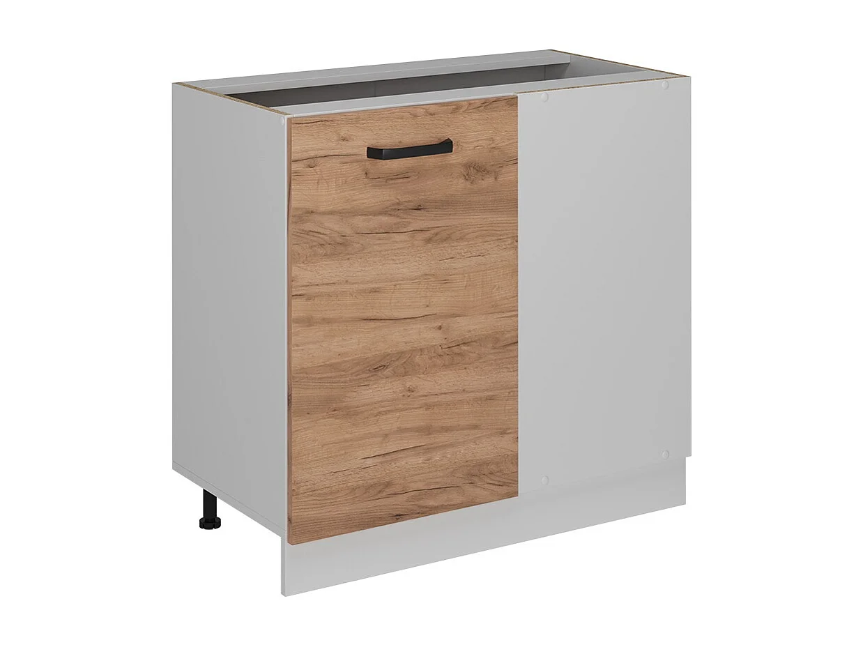 Meuble dangle chêne de force doré 86x46x81.6 r-line