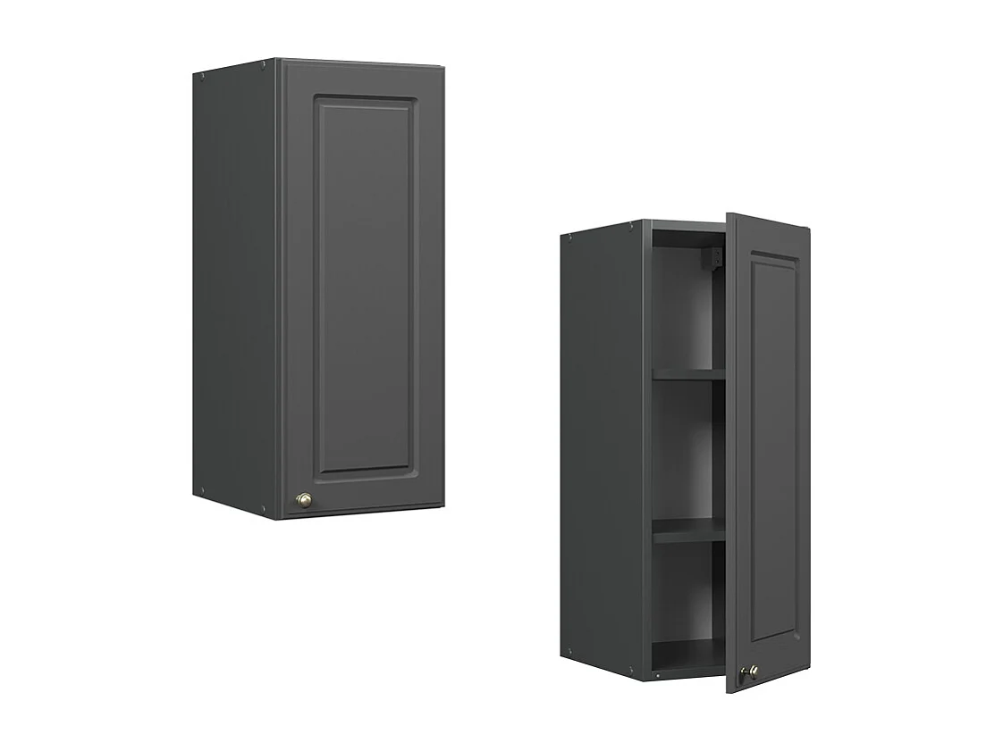 Armario colgante antracita-oro landhaus 30x34.1x72 fame-line