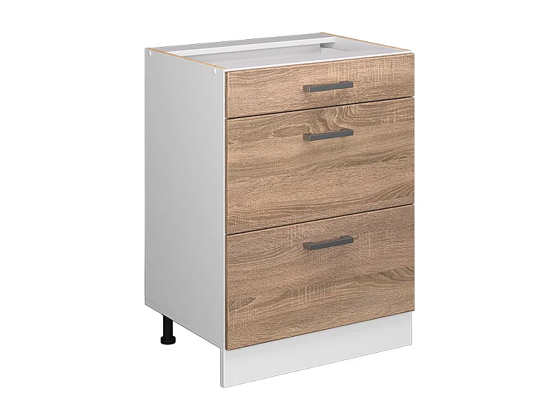 Küchenunterschrank sonoma 60x46x81.6 r-line