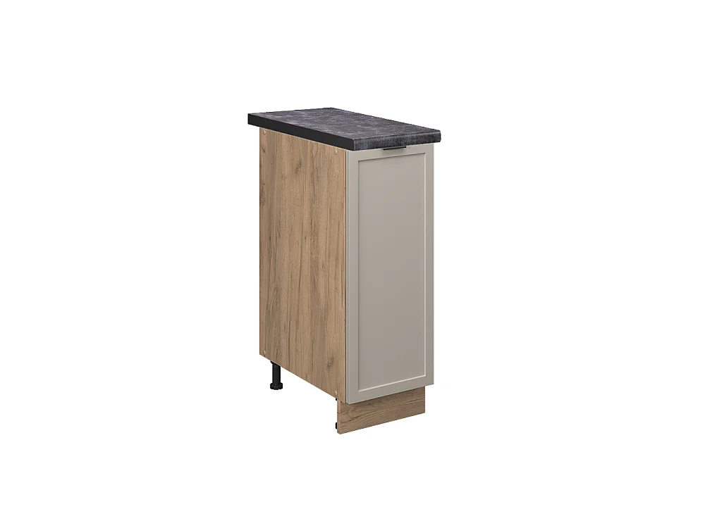 Apotheekkast grijsbeige 30x60x82 fame-line