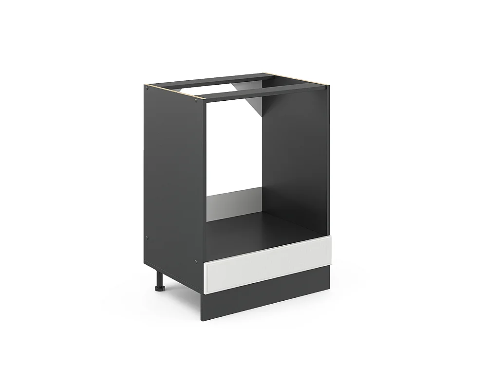 Meuble pour four blanc campagne 60x46x81.6 r-line