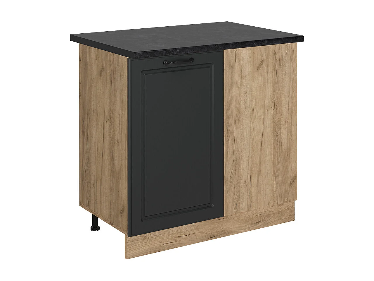 Hoekkast antraciet landhuis 86x60x81.6 r-line