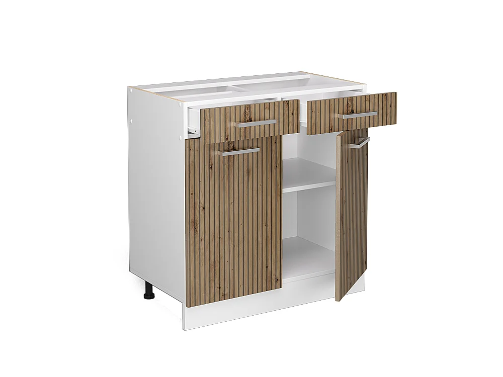 Meuble cuisine chêne artisan 80x46x81.6 r-line