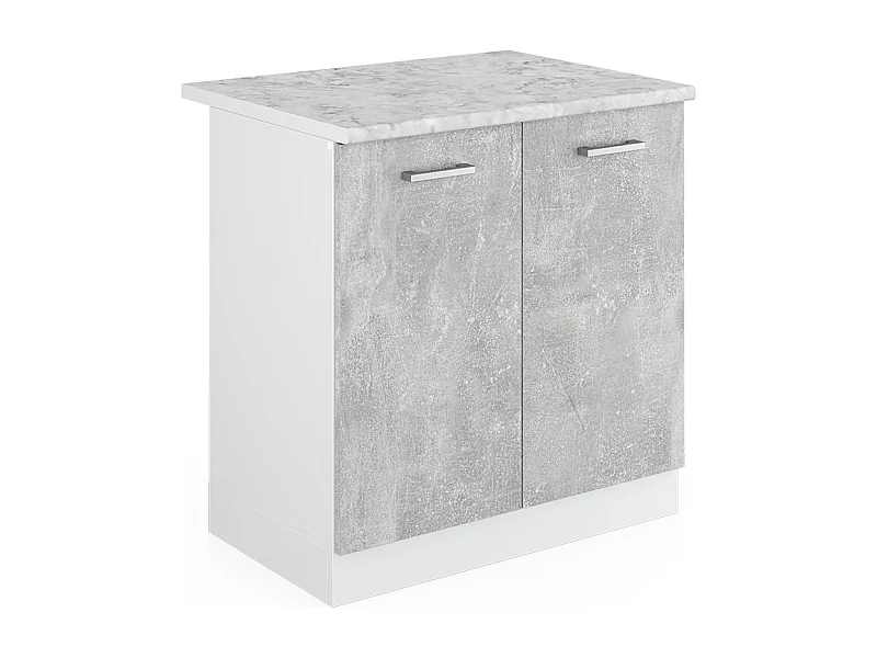 Spülenunterschrank beton 80x60x81.6 r-line