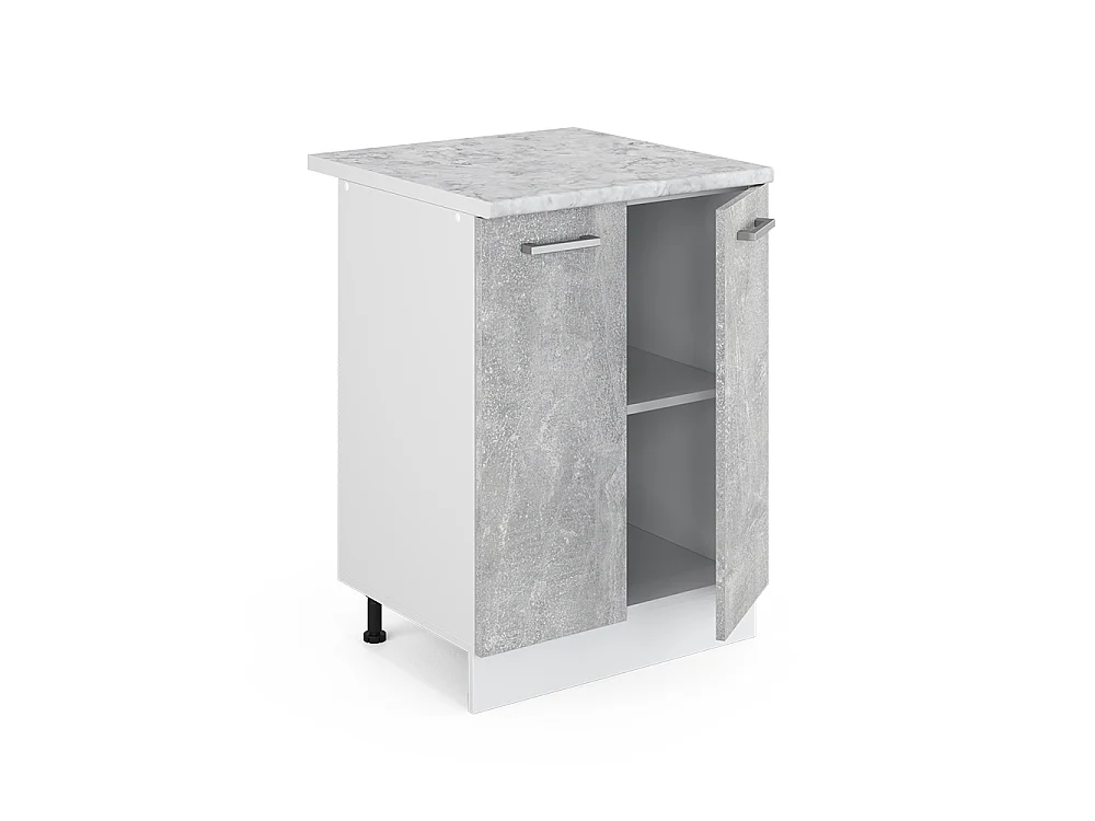 Køkkenskab beton 60x60x81.6 r-line