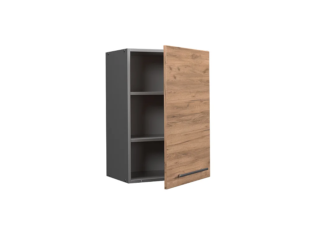Wall cabinet gold power oak 50x34.1x72 fame-line
